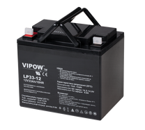 Vipow Gel batteries – VIPOW 12V 33Ah Gel Battery