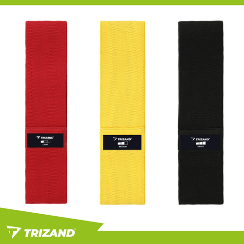 TRIZAND Set of exercise bands for use on a mat - 3 pieces. Trizand 25878 – image 4