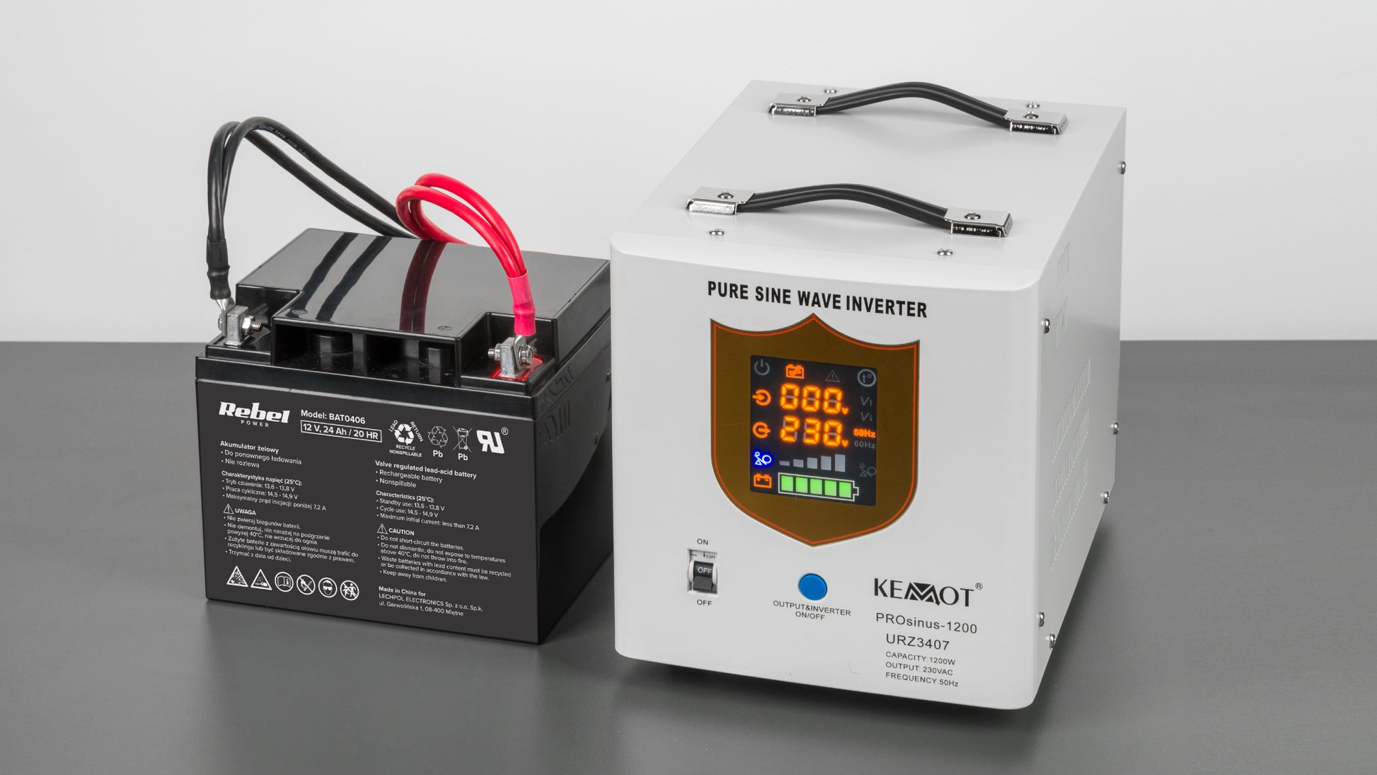 Rebel Gel batteries – Rebel 12V 100Ah VRLA AGM Gel Battery – image 3