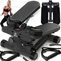 RTO Simple Stepper with Exercise Cables, Adjustable Fitness Settings, and LCD Counter - S242-1 – image 2