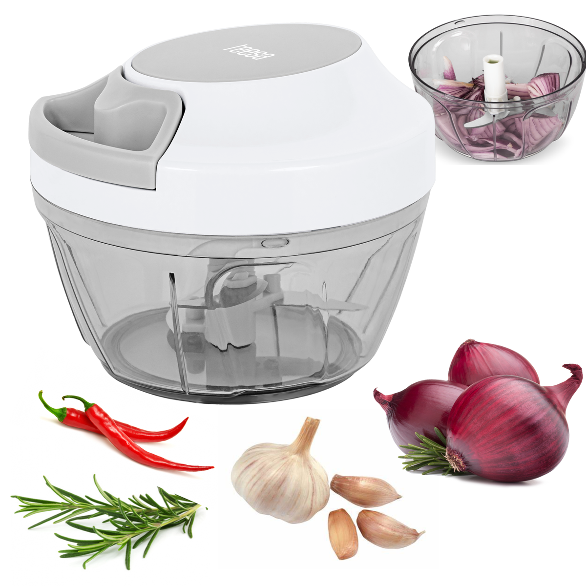 Teesa Graters, choppers, juicers, and shredders – 400 ml Manual Shredder – image 7