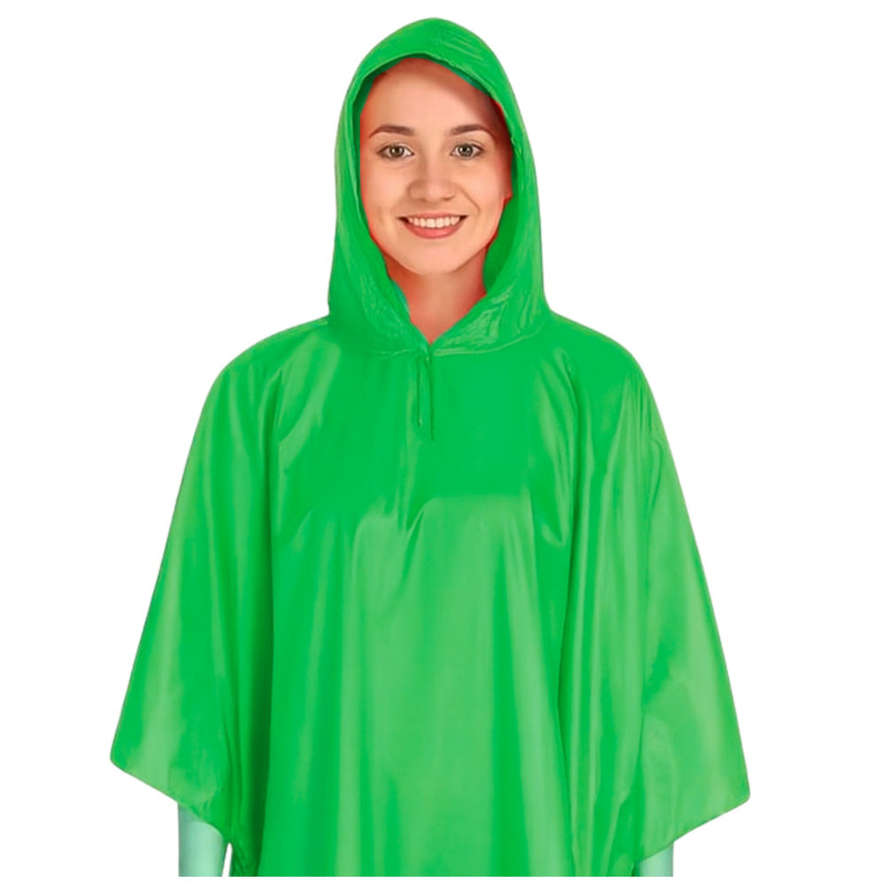 LEAN The remaining – Reusable Green Rain Cape, 132 x 203 cm – image 3