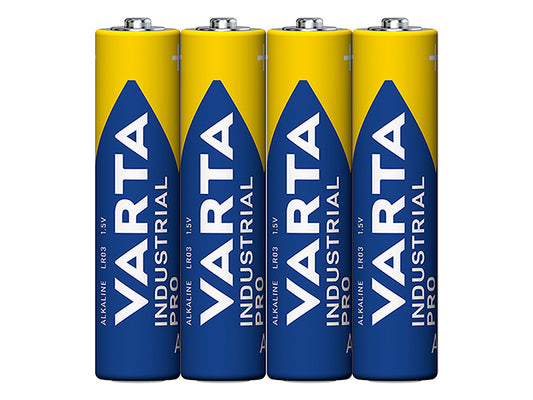 Blow 82-557# Varta Industr Industrial AAA LR3 Alkaline Battery, Foil Pack, 4-Pack