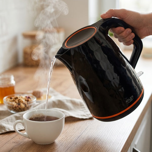 ADLER Electric kettles – AD 1277 black 1.7-liter plastic kettle – image 16