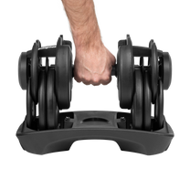 Rebel Kettlebells – REBEL ACTIVE 24 kg Automatic Adjustable Cast Iron Dumbbell – image 3