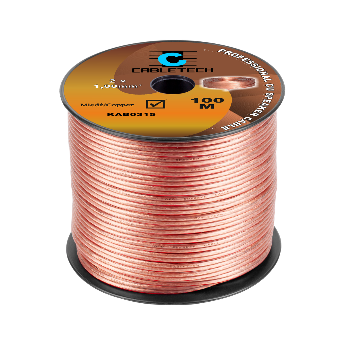 Cabletech Speaker Cables – 1.0 mm speaker cable