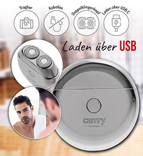 CAMRY Shavers – CR 2938 Travel Shaver with 2 Heads and USB – image 10
