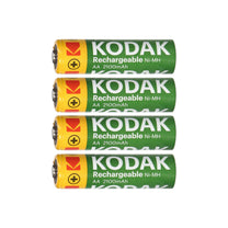 Orno Rechargeable batteries – Kodak Ni-MH AA Rechargeable Batteries, 2100 mAh, 4-Pack