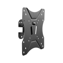 Cabletech TV and DVD Mounts – Black Wall Mount - 23"-42"