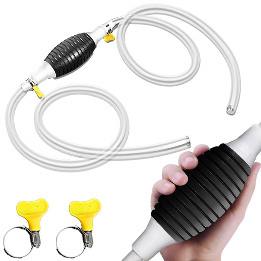 RTO Manual pump for draining fuel, water, and oil; 2-meter hose; flow rate: 26 L/h; M039