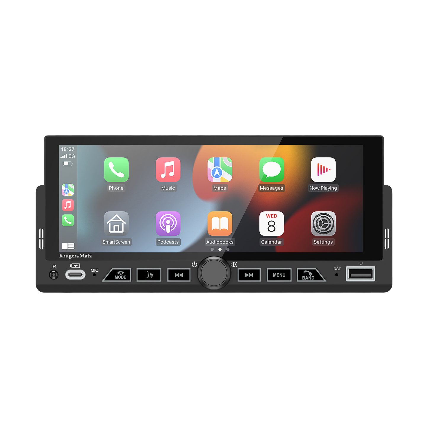 Kruger&Matz Car stereos (CD/MP3/Video/DVD) – Kruger&amp;Matz Car Stereo; KM2017 CarPlay/Android Auto