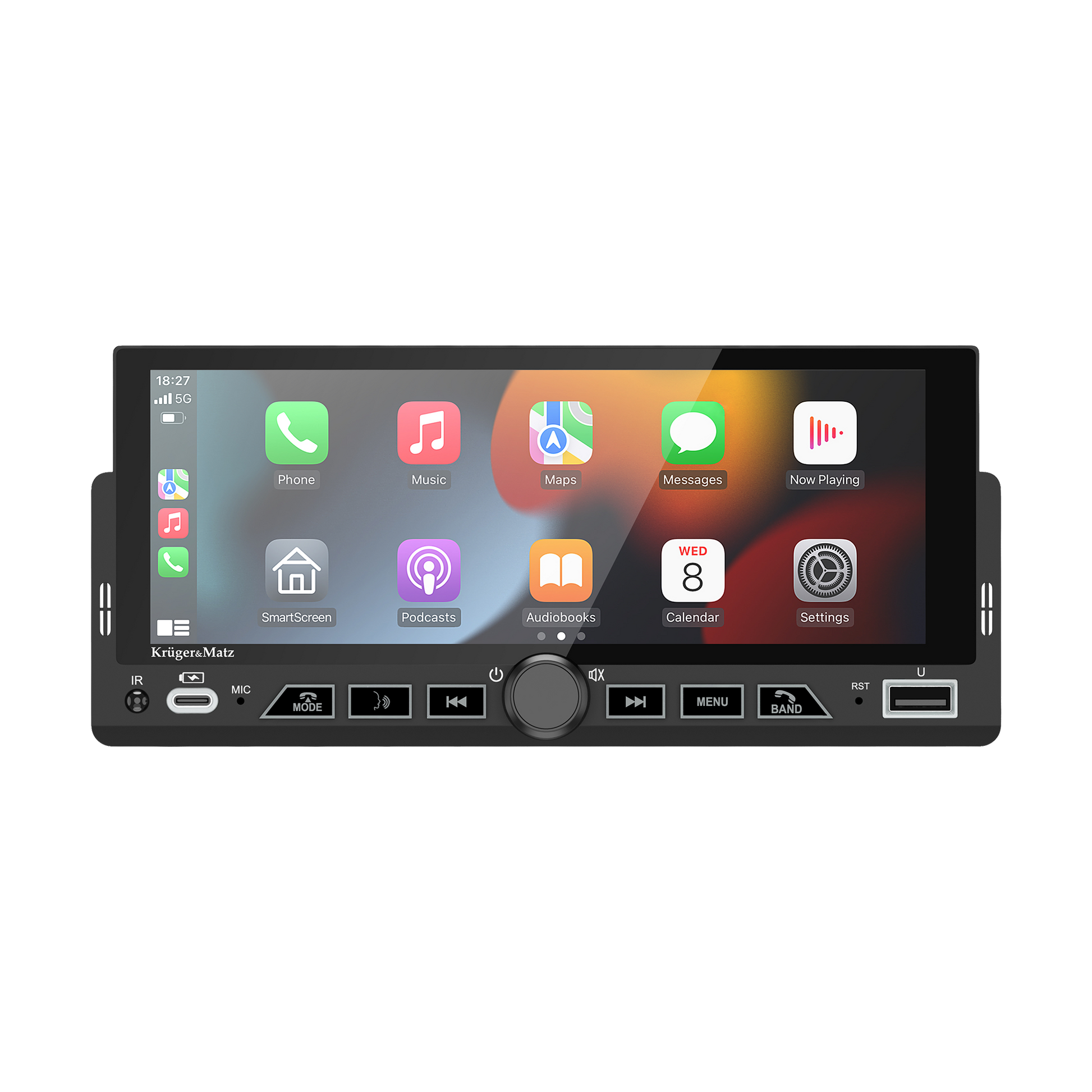 Kruger&Matz Car stereos (CD/MP3/Video/DVD) – Kruger&amp;Matz Car Stereo; KM2017 CarPlay/Android Auto