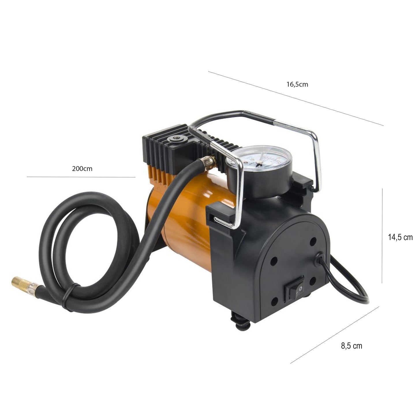 RTO Cosmetics, trunks – Car Compressor, Air Compressor, Pump, 150 psi, 12V – image 4