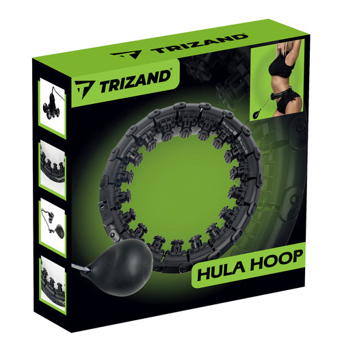 TRIZAND The remaining – Hula Hoop with Massager + Weight Trizand 25208 – image 2