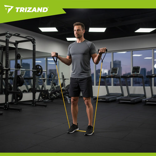 TRIZAND The remaining – Exercise Band Set - 5-piece set. Trizand 25880 – image 3