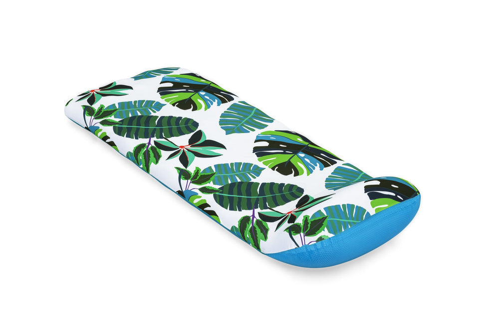 BESTWAY Inflatable Mattress / Swimming Pool Float - White with Palm Leaf Design 43731 – image 4
