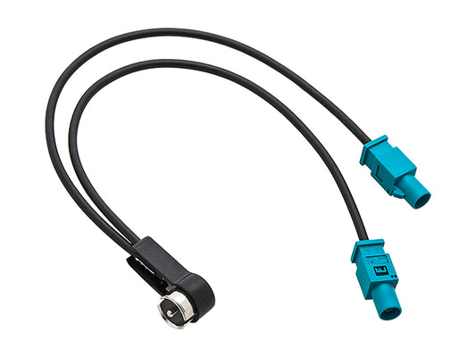 Blow Antenna – 0098# Ford 2xFakra(m) Car Antenna Adapter - ISO Plug