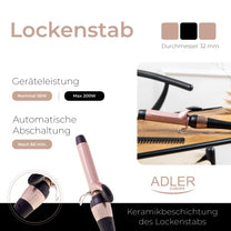 ADLER AD 2116 Curling Iron - 19 mm - Temperature Control – image 52