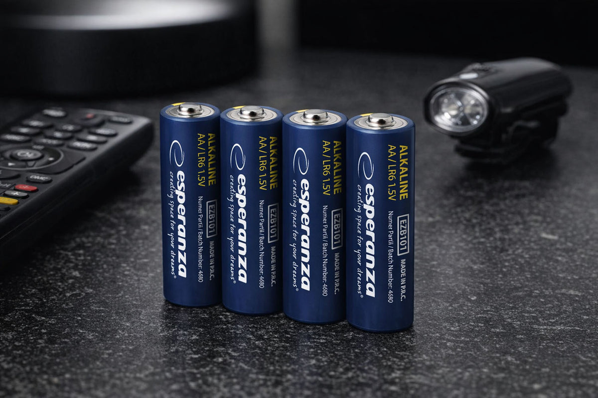 Esperanza Alkaline, coin-cell, and zinc-carbon – EZB116 Esperanza AA Alkaline Batteries, 4-Pack – image 8