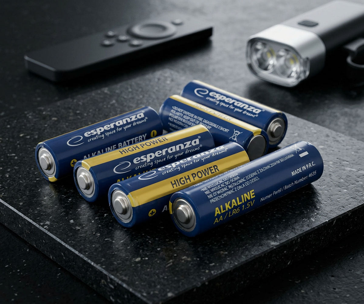 Esperanza Alkaline, coin-cell – EZB103 Esperanza AA Alkaline Batteries, 8-Pack, Blister Pack – image 6
