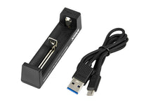 Blow Chargers for rechargeable – 75-448# Xtar MC1 Charger for 18650 Batteries