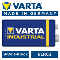 Varta 1x R9V R-9 6LR61 9V R-9 Alkaline Battery by Varta Industrial – image 2