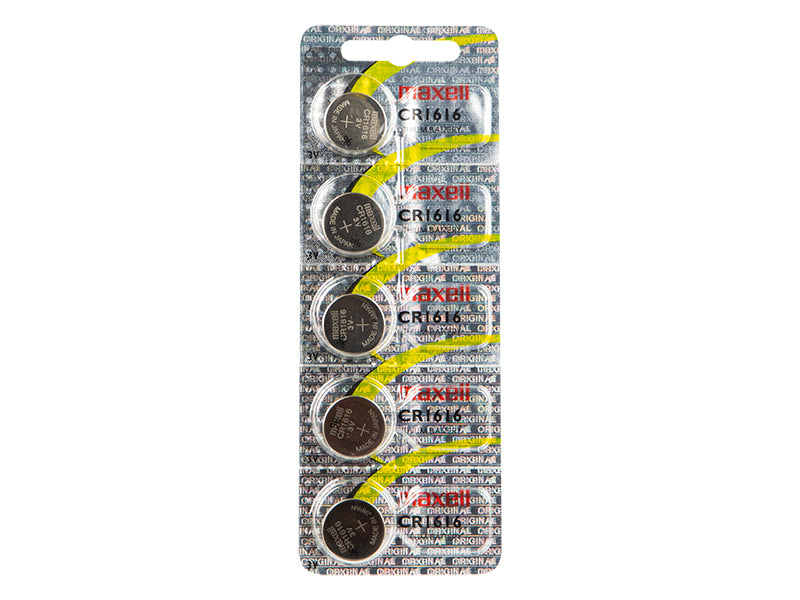 Blow Alkaline, coin-cell, and zinc-carbon – 8776# 3V CR1616 Maxell Lithium Battery
