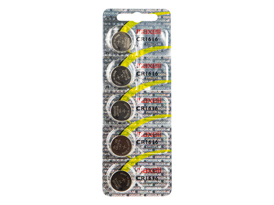 Blow Alkaline, coin-cell, and zinc-carbon – 8776# 3V CR1616 Maxell Lithium Battery