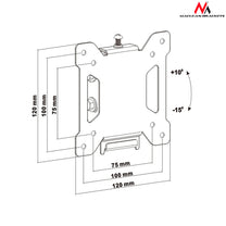 Maclean Maclean TV Mount / Bracket, max VESA 100x100, 13-27", 20 kg, black, MC-596 – image 4