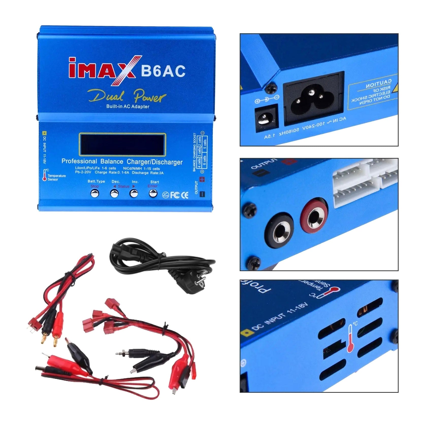 EUROKOMP Chargers for rechargeable batteries – iMAX B6 80W E6168 Balancing Charger – image 9