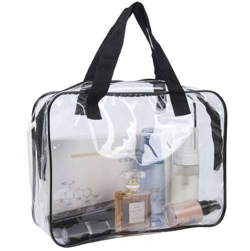 SOULIMA Cosmetics, trunks, containers, and – Soulima 21448 3-in-1 Clear Cosmetic Bag – image 3