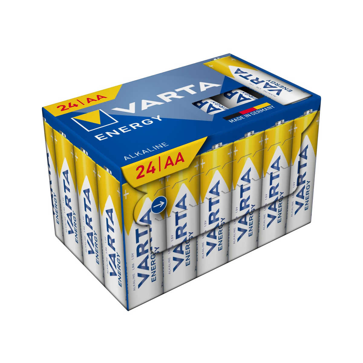 Varta VARTA LR06 Energy Cube Pack Alkaline Batteries, 24 per box