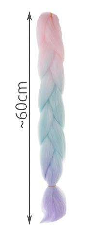 SOULIMA The remaining – Synthetic Hair Ombre Braids, Pink/Ni/F, W10341 – image 5