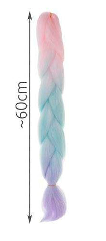 SOULIMA The remaining – Synthetic Hair Ombre Braids, Pink/Ni/F, W10341 – image 5