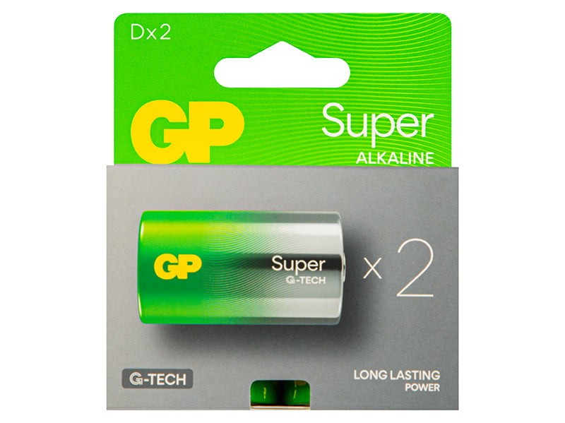 Blow Alkaline, coin-cell, and zinc-carbon – 8333# LR20 GP Alkaline Battery, 2-Pack