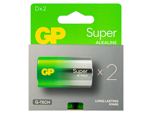 Blow Alkaline, coin-cell, and zinc-carbon – 8333# LR20 GP Alkaline Battery, 2-Pack