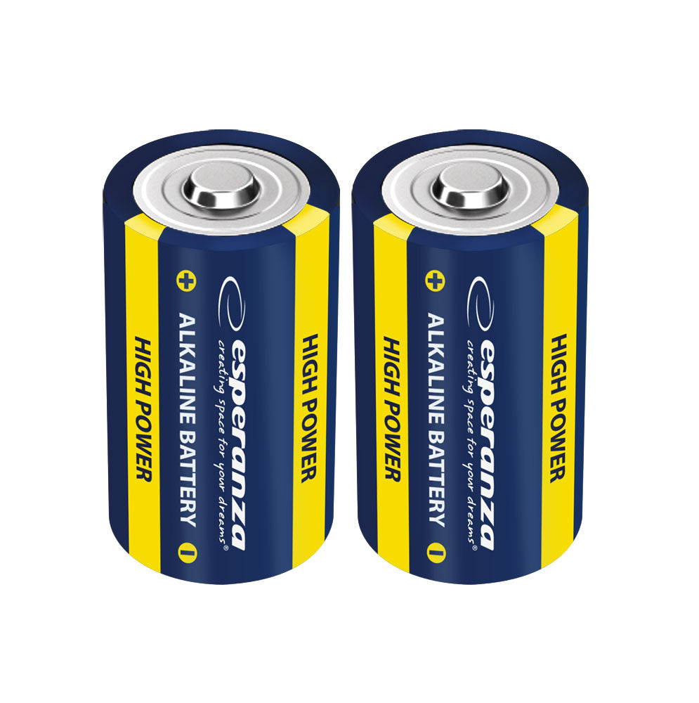 Esperanza Alkaline, coin-cell – EZB107 Esperanza LR14 Alkaline Batteries, 2-Pack, Blister Pack