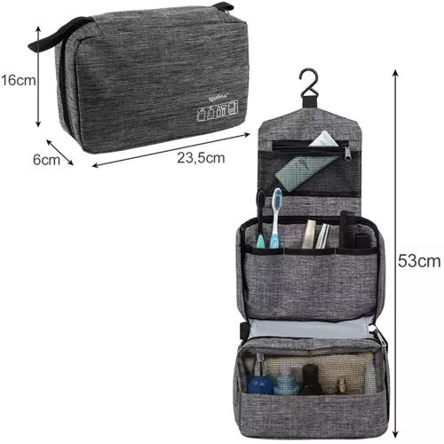 SOULIMA Cosmetics, trunks, containers – Men's Wall-Mounted Toiletry Bag - Soulima 20250 – image 3
