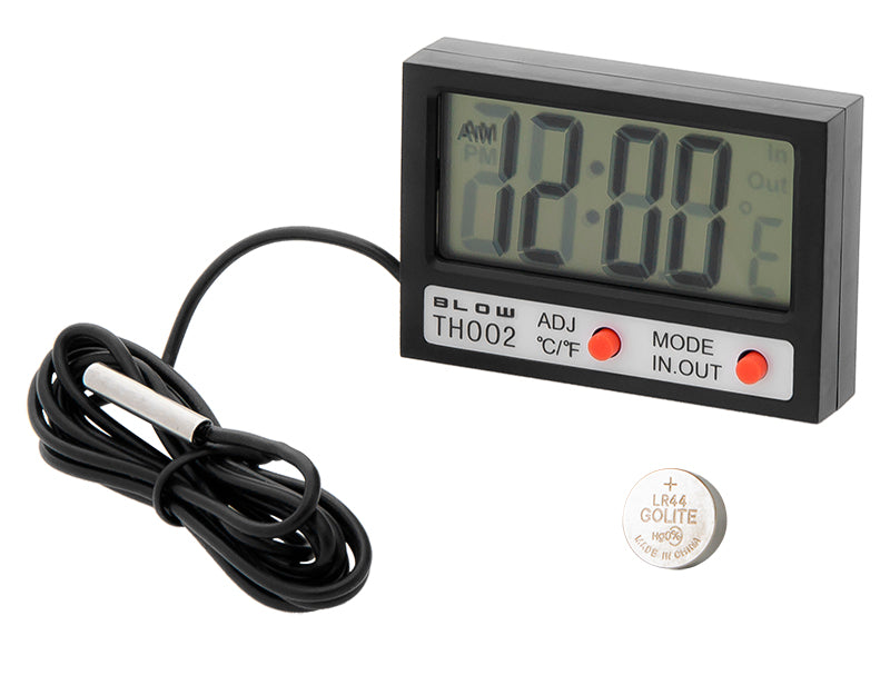 Blow Weather stations – 50-311# Blow LCD Panel Thermometer + Clock TH002