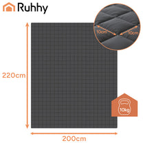 RUHHY The remaining – Ruhhy 24427 Weighted Blanket, 200x220 cm, 10 kg – image 8