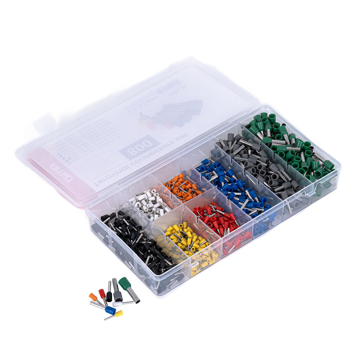 AMiO Cable Connector Set: 800 cable connectors, amio-04461