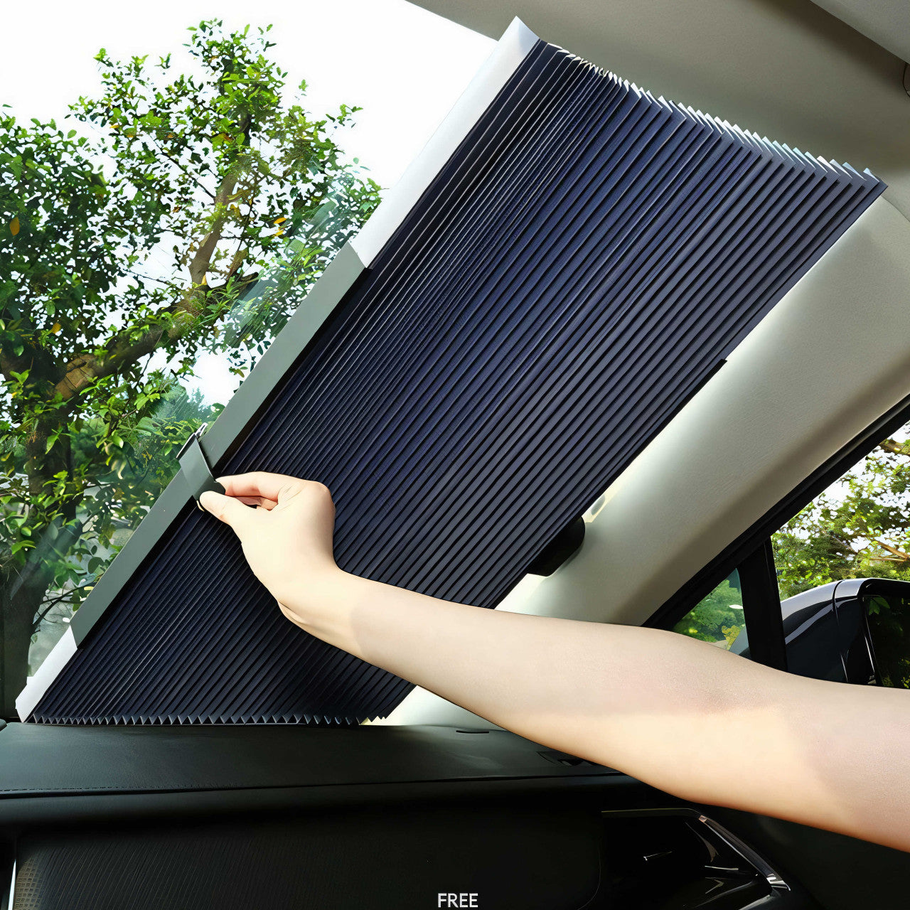 RTO Cosmetics, trunks – Car Sunshade, Window Shade, 70x160 cm - m111 – image 2