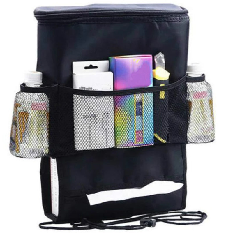 RTO Black 10L Insulated Organizer Bag for Car Seats - m025 – image 3