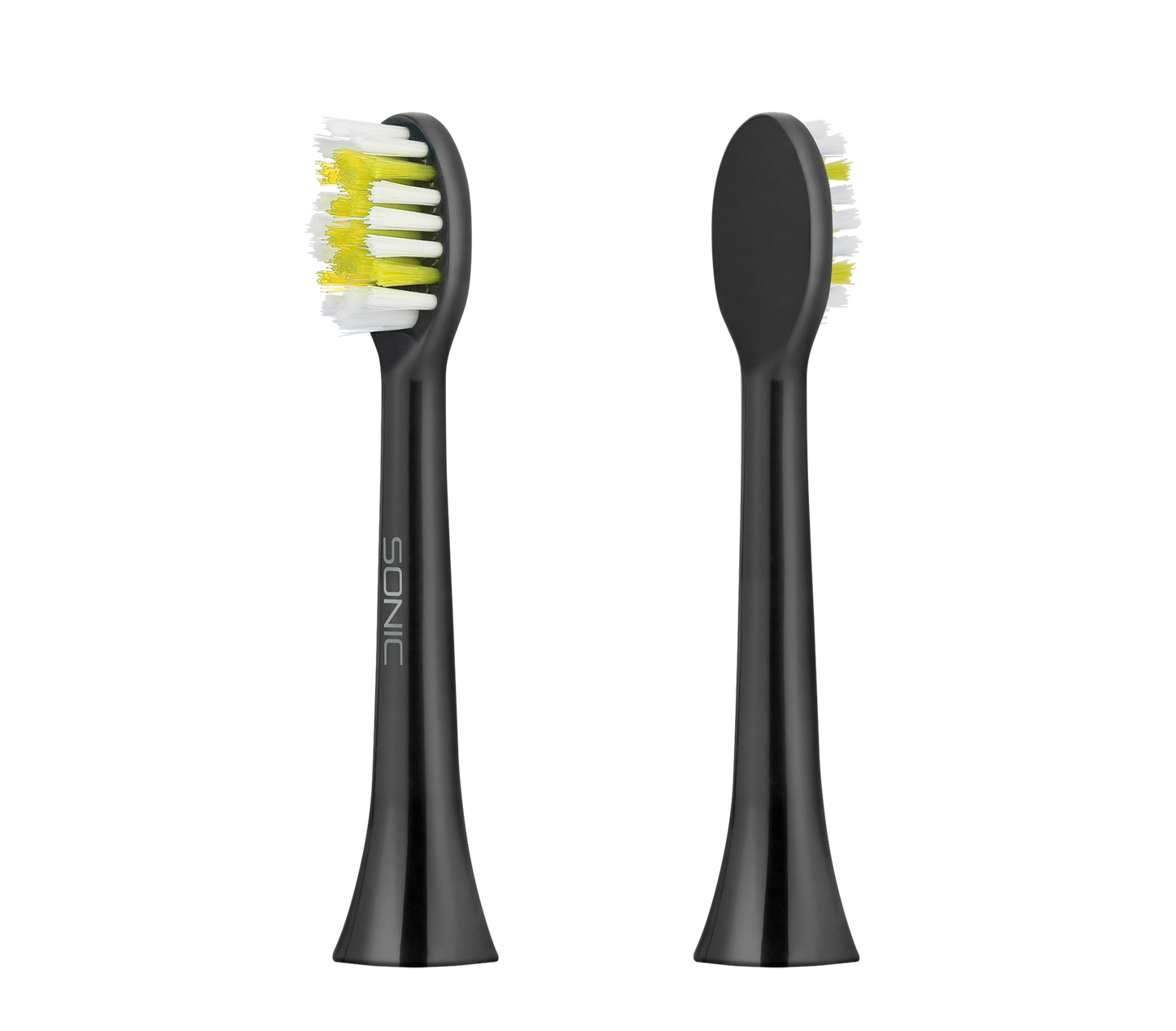 Teesa TEESA SONIC BLACK Soft Toothbrush Heads, Set