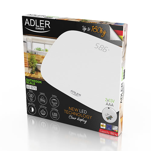 ADLER Bathroom Scales – AD 8176 Bathroom Scale - LED – image 4
