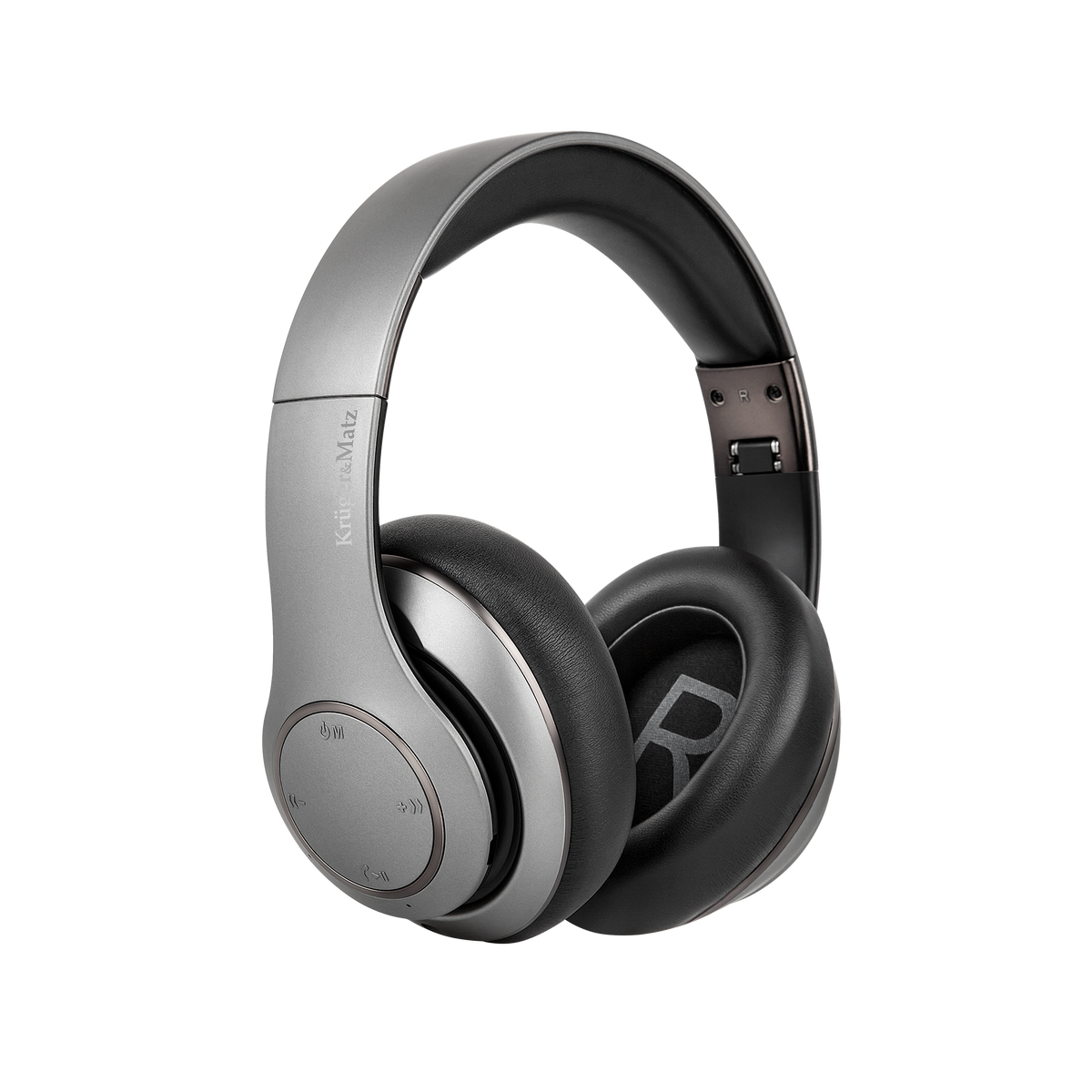 Kruger&Matz Kruger&amp;Matz Street 3 Wireless Over-Ear Headphones, Graphite