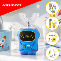 KRUZZEL The remaining – Sonic Toothbrush for Kids - Kruzzel the Robot – image 4