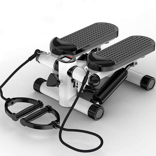 RTO Simple Stepper with Exercise Cables, LCD Counter, and Adjustable Fitness Settings