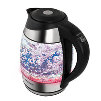 Esperanza EKK026 Esperanza LED Glass Electric Kettle with Thermometer, Seine, 1.8 L – image 2