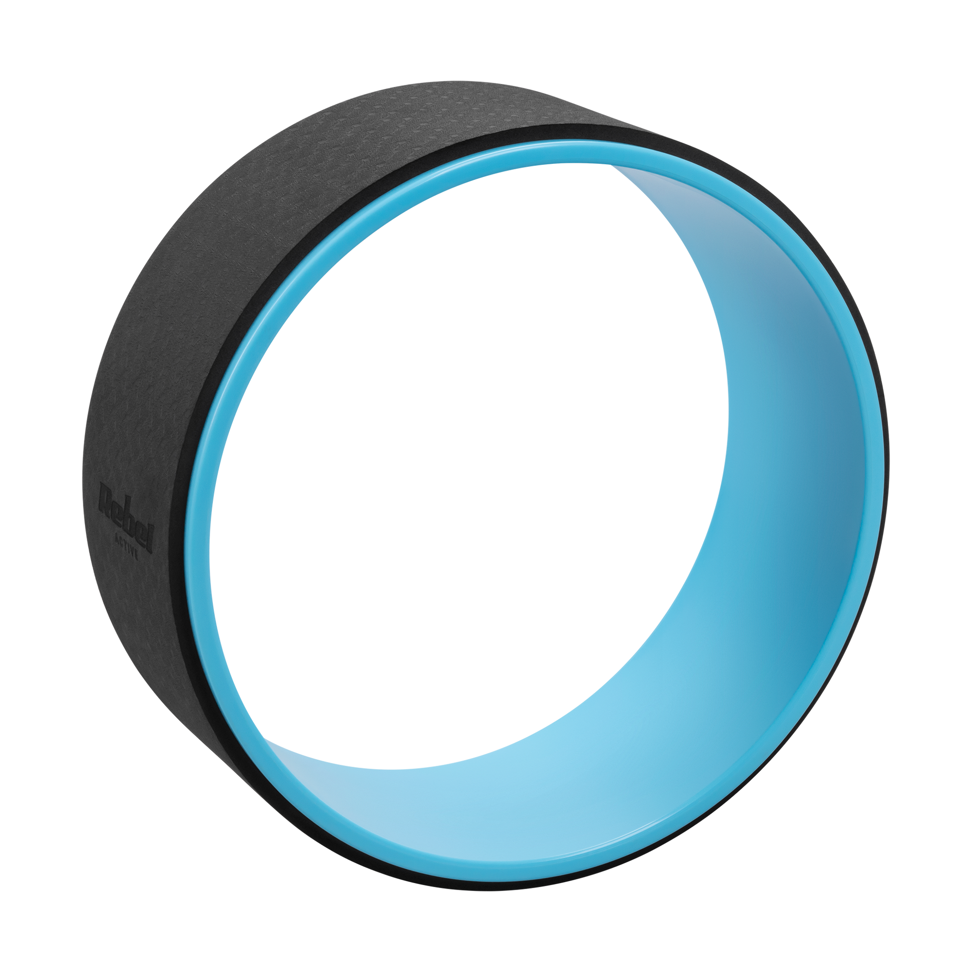 Rebel Yoga Wheels – Dharma Yoga Wheel, Black and Blue, REBEL ACTIVE